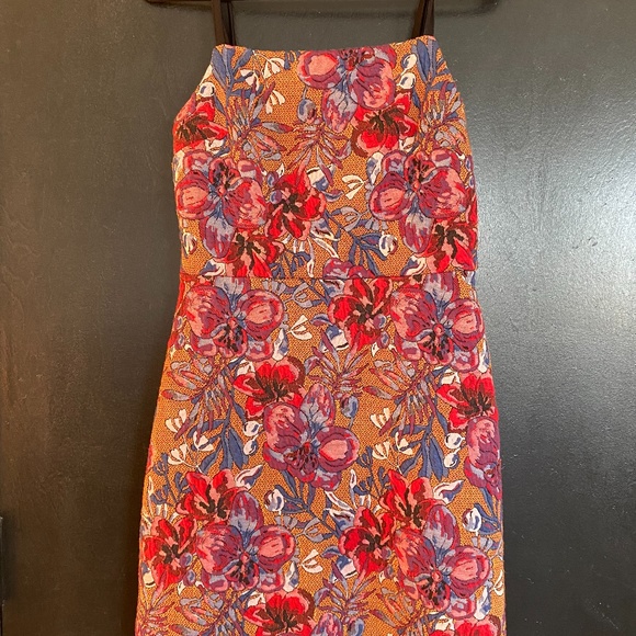 Mid Length Form Fitted Cocktail Dress - Picture 1 of 4